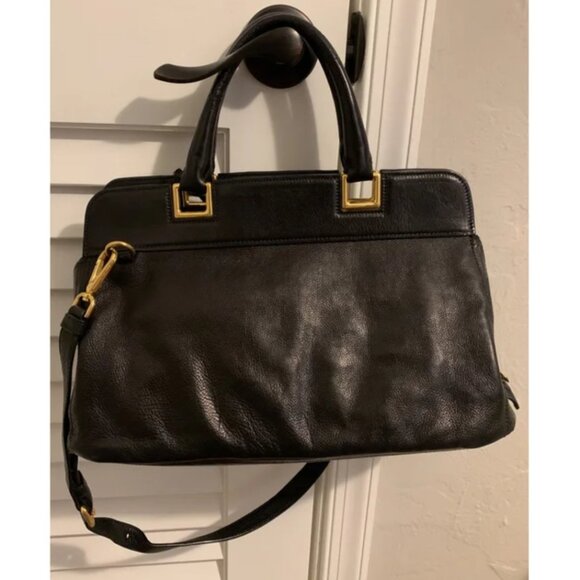 Vintage Prada Glacé Calf Leather Handbag with Strap (Authenticated) - Picture 8 of 16